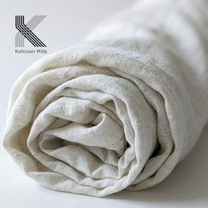 100% Cotton <b>Bleach</b> White Muslin Fabric 60 Inch Width Plain Weave Soft Breathable Cloth Wholesale Supplier - Product Image 1