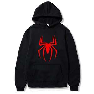 2023 Sporty Cotton Top New Men's Hoodie Street Fashion Spider Print <b>Sweatshirt</b> <b>Fleece</b> Hoodie Ladies Casual Funny Loose Hoodie - - Product Image 3