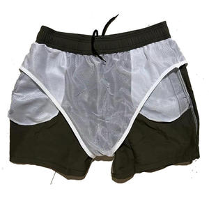 Pantalones cortos de baloncesto personalizados para hombre, pantalones cortos deportivos de secado rápido para entrenamiento en el gimnasio, pantalones cortos deportivos con cintura elástica - Product Image 6