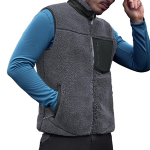 Gilet polaire pour homme, décontracté, pour l'extérieur, coupe confortable, usage régulier, conception personnalisée, prix bas - Product Image 6