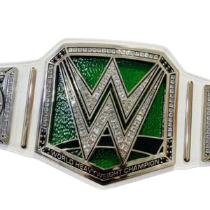 Cinturón de Campeón Mundial de Peso Pesado de la WWE, Diseño Verde y Plateado con el Logotipo de los Philadelphia Eagles, Calidad Premium - Product Image 2
