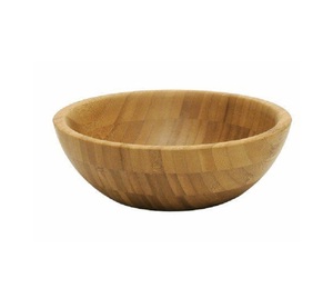 Bol de service en bois d'acacia naturel rustique, fait main, léger, vaisselle de cuisine, bol à salade, à soupe, à collation, meilleur prix - Product Image 5