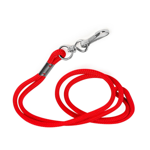 High Quality Referee Metal Coach Whistle Cords Polyester String Lanyard Coated Finish Customizable Length Whistle Cords - Product Image 1