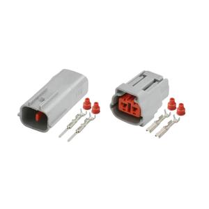 Conector Hembra de 2 Polos CON-008-ACE BS IV IP67, Carcasa de PBT y Aleación de Cobre para Automoción, Adaptador Personalizado - Product Image 1