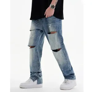 Men's Outdoor Sports Safari Style Cargo Pants <b>Waterproof</b> Windproof Breathable Fleece Embroidered Mid Waist - Product Image 4