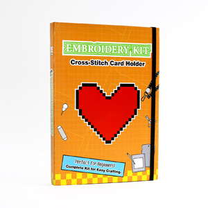 Kit créatif DIY, kit de porte-cartes en point de croix amusant pour enfants et adultes, idée de cadeau fait main - Product Image 6