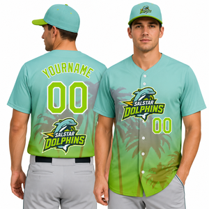 Camisetas de Béisbol de Alta Calidad Salstar al por Mayor, Camisetas de Moda con Logotipo del Equipo, Uniformes de Béisbol de Tendencia, Tela de Secado Rápido - Product Image 3