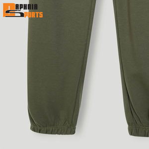 Men's Casual Sports Sweatpants New Warm Fleece Tracksuit Mid Waist Drawstring Straight Leg Loose Fit Flat Pant 100% Cotton - Product Image 3