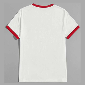 High Quality Blank Cotton Streetwear Tshirt Custom Print Logo Heavyweight <b>White</b> T <b>Shirt</b> For <b>Men</b> Tees Tops - Product Image 2