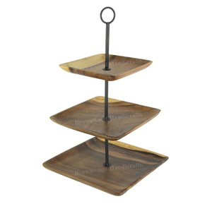 Wedding Party <b>Decoration</b> Multilevel <b>Cake</b> Stand for Sale Quality Assurance <b>Cake</b> Display Stand for Hotels & Restaurant <b>Supplies</b> - Product Image 2