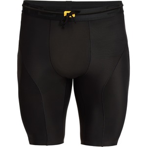 Wholesale Custom Logo <b>Men</b> <b>Compression</b> <b>Shorts</b> Solid Mid Elastic Waist Breathable Quick Dry Spandex/Polyester - Product Image 5