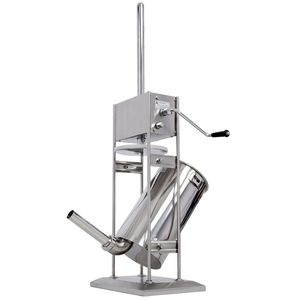 Ripieno di carne verticale a doppia velocità commerciale in acciaio inossidabile per salsicce 32LB/15L con 4 tubi di imbottitura - Product Image 3
