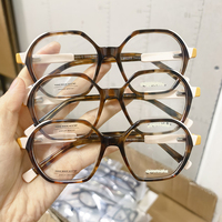 Assortiment varié d'usine, lunettes de vue pour femmes de haute qualité, fabriquées à la main en acétate, couleurs variées, monture intégrale tendance