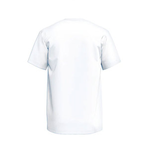 เสื้อยืดคอกลมทรงปกติสำหรับผู้ชาย ผ้าโพลีเอสเตอร์ผสมฝ้าย พิมพ์โลโก้ตามสั่ง สไตล์ลำลอง ระดับพรีเมียม ผ้าทรีเบลนด์ พิมพ์โลโก้ตามสั่ง สไตล์ลำลอง - Product Image 2