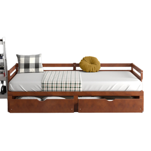 Moderno minimalista plegable sofá cama armario de almacenamiento MDF tela de madera maciza apartamento habitación solución Vietnam fábrica calificada - Product Image 1