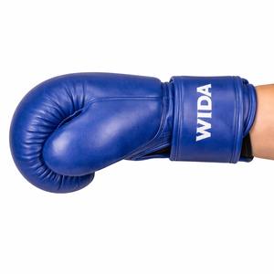 Gants de boxe en cuir PU de haute qualité Wida Sports, fermeture auto-agrippante, durables, pour l'entraînement, logo personnalisé, vente en gros - Product Image 3