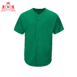 <b>Men's</b> Green Baseball Jersey With <b>White</b> Pants Breathable Polyester Baseball Uniform Set Adult Size - Product Image 5