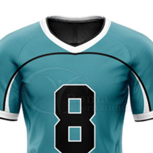 Conjunto de Uniforme de Flag Football Personalizado, Camiseta Deportiva y Pantalones Cortos para Hombres y Equipos Juveniles, Uniformes de Flag Football al por Mayor - Product Image 6