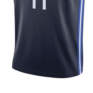 Men Basketball Jersey Sleeveless V Neck Mesh <b>Athletic</b> Uniform Custom Number Print Teamwear - Product Image 6