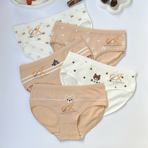 Precio de Fábrica, Marca Privada Personalizada, 100% Spandex, Tanga de Corte Bajo, Bikini, Ropa Interior Femenina, Antibacteriana para Uso Diario, OEM al por Mayor - Product Image 2