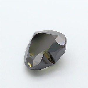 Diamant synthétique noir fantaisie en forme de cœur, cultivé en laboratoire, certifié IGI, taille excellente, 2,40 carats, clarté VVS2. - Product Image 4
