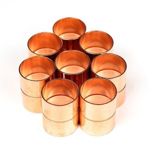 Copper Coupling 1/4 Inch Brass Threaded Pipe Connector Fitting Industrial Plumbing Water Gas Hydraulic Tube Joint <b>Adapter</b> Strong - Product Image 2
