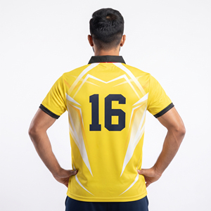 Custom Logo Cricket Team Jersey Manufacturer Men's Cricket Jersey Breathable Polyester Jersey Men's Cricket Jersey Sublimation - Product Image 2