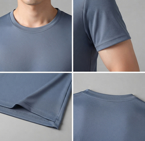 US Size Custom Logo 95%Poly 5%Spandex 180g Printing Plain Tee Plus Size <b>Mens</b> T Shirt Graphic T-shirt Oversized Tshirts for <b>Men</b> - Product Image 4
