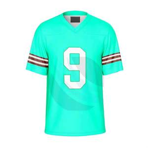 Fábrica de Camisetas de Fútbol Americano SPOFIT, Venta al Por Mayor, Premium, Antibacterianas, de Secado Rápido, con Transferencia Térmica, Tallas Grandes, Unisex - Product Image 3