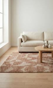 Alfombra Elegante Hecha a Mano con Mechones de Lana Antideslizante, Alfombra Moderna Artística Abstracta para Sala de Estar, Dormitorio, Oficina - Product Image 2