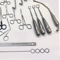 Ensemble d'instruments chirurgicaux professionnels pour l'ablation des tonsils et des adénoïdes, 25 pièces, manuel, réutilisable, en acier inoxydable, instruments chirurgicaux ORL