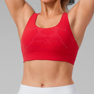 Trendy Crisscross <b>Back</b> Sports <b>Bra</b> With Soft Stretch Material And Strong Support For Active Daily Workout Wear - Product Image 6