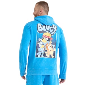 Sudaderas con Capucha de Punto para Hombre, 100% Algodón, Servicio OEM, Diseño Moderno y Ajustado, Estampadas, Tallas Grandes, Casuales - Product Image 3