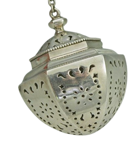 Infuseur à thé en acier inoxydable de qualité alimentaire, motif Lune et Étoile, en argent et or, filtre à thé en fil d'acier inoxydable, vente en gros - Product Image 4