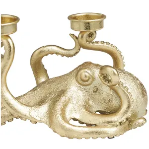 Support de bougie rond en métal doré fait main, qualité export pour les activités religieuses, destiné aux acheteurs en gros aux États-Unis, au Royaume-Uni et aux Émirats arabes unis - Product Image 6