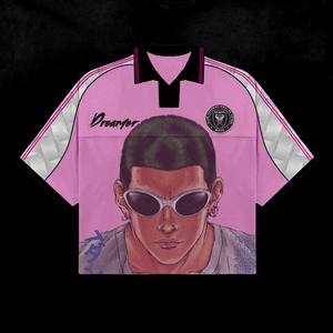 Maillots de football personnalisés sublimés pour hommes, manches courtes, respirants, en polyester, vêtements de sport toutes saisons, impression photo, col rabattu - Product Image 5