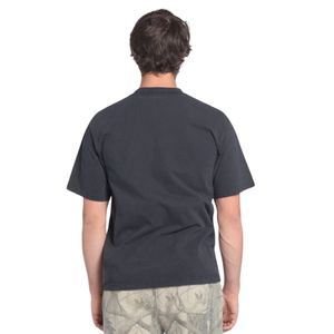 เสื้อยืด Faded Black Hall Pass ลายกราฟิก แขนสั้น ผ้าคอตตอนถัก สำหรับผู้ชาย สไตล์ลำลอง สตรีทแวร์ ระบายอากาศได้ดี เป็นมิตรกับสิ่งแวดล้อม - Product Image 4