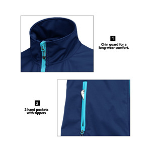 Chaleco Asimétrico para Mujer, con Cierre de Cremallera, Softshell, Ajuste Moderno, Deportivo, Nuevo - Product Image 4
