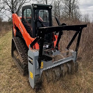 Cargadora de orugas Kubota con trituradora, motor diésel, hidráulica de alto flujo, movimiento de 2 velocidades, cabina totalmente cerrada, alta capacidad de carga - Product Image 4