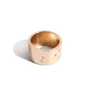 แหวนทองคำแท้ 14K 18K ลายราศพิจิก ประดับเพชรทรงกลมเพาะเลี้ยง หน้ากว้าง 9 มม. สำหรับผู้ชายและผู้หญิง สวมใส่ได้ทุกวัน ขายส่ง - Product Image 1