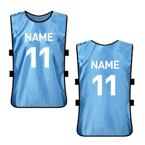 Custom logo <b>training</b> <b>bibs</b> quick dry polyester pinnie vests for gym fitness workouts wholesale supplier - Product Image 3
