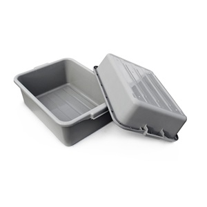 Multifunction <b>Plastic</b> Kitchen Commercial Bus Box Wash Tub Basin 5 Inch and 7 Inch Height <b>Plastic</b> <b>Tote</b> Boxes - Product Image 3