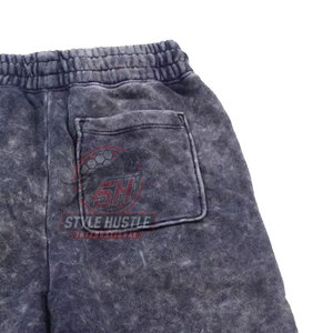 Pantalones Cortos Deportivos de Verano con Lavado Ácido, Transpirables, para Fitness, Estilo Urbano, en Oferta - Product Image 4