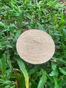 Esponja Exfoliante Natural de Luffa, Redonda, Ecológica y Reutilizable para el Cuidado Diario de la Piel - Product Image 3