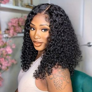 <span class=keywords><strong>Pelucas</strong></span> Largas <span class=keywords><strong>de</strong></span> Encaje Elástico sin Pegamento para Cabello <span class=keywords><strong>Natural</strong></span>, 200% <span class=keywords><strong>de</strong></span> Densidad, Rizadas, Color Negro, para Mujeres, Cabello Humano Virgen, con Diadema, Fáciles <span class=keywords><strong>de</strong></span> Usar para Principiantes - Product Image 3
