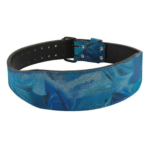 Heavy Duty Breathable Lightweight Cowhide Customizable Fitness Waist <b>Trainer</b> Belt Gym Weight Lifting Professional Portable - Product Image 2