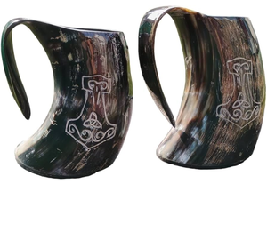 Taza de Cerveza de Cuerno de Búfalo de Lujo, Auténtica y Personalizada, a los Mejores Precios - Product Image 6