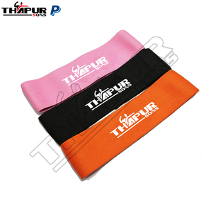 Hot Sale Hip Band Workout Resistance Yoga Bands Booty Circle Exercise Custom Logo Sports Polybag Polyester Fabric OEM - Product Image 5