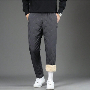 Pantalones deportivos personalizados OEM para hombre, de algodón grueso, para gimnasio, deportes, correr, estilo informal, con múltiples bolsillos, cómodos. - Product Image 3