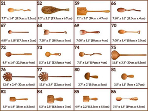 <b>Small</b> Wood Scoop Bamboo Wooden Spatula 7 cm Mini Spice <b>Spoon</b> <b>Small</b> Wooden Novelty Measuring <b>Spoon</b> - Product Image 6